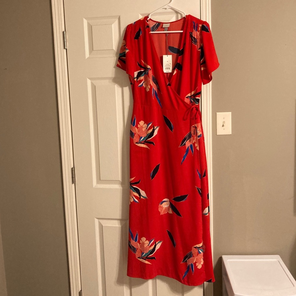 A New Day Floral Midi Dress